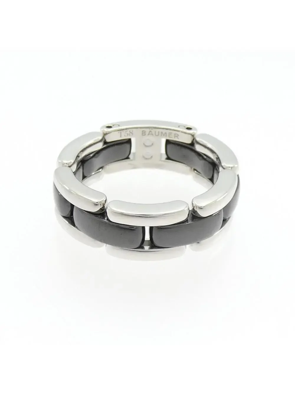 Chanel Ultra Collection Ring Ceramic #275657C25B